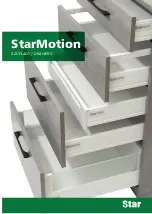 Star StarMotion DRAWER WITH GLASS OR ALLUMINIUM SIDE PANELS Manual preview