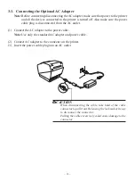 Preview for 13 page of Star TSP100III Series Hardware Manual