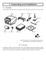 Предварительный просмотр 5 страницы Star TSP700II Hardware Manual