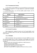 Предварительный просмотр 39 страницы Stara TORNADO 600MD Instructions And Parts Manual