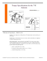 Предварительный просмотр 4 страницы StarBand 75E Field Service & Maintenance Bulletins