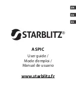 Предварительный просмотр 1 страницы Starblitz ASPIC User Manual