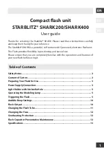 Предварительный просмотр 3 страницы Starblitz SHARK200 User Manual