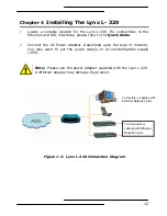 Preview for 12 page of Starbridge Networks Lynx L-320 User Manual