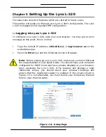 Preview for 13 page of Starbridge Networks Lynx L-320 User Manual