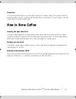 Preview for 20 page of STARBUCKS BARISTA AROMA SOLO User Manual