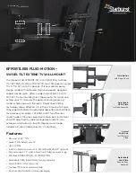 Предварительный просмотр 2 страницы Starburst Technologies FLUID MOTION SB-3790ART-FM Installation Manual