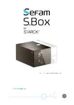 Предварительный просмотр 1 страницы Starck Sefam S.Box Service Manual