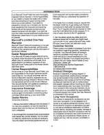 Preview for 7 page of Starcraft 1991 Travel trailer Owner'S Manual