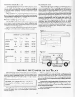 Предварительный просмотр 10 страницы Starcraft 1995 Truck Camper Owner'S Manual