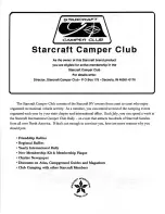 Preview for 4 page of Starcraft LeisureStar 852 Owner'S Manual