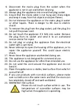 Preview for 13 page of Starcrest WM-1910 Instruction Manual