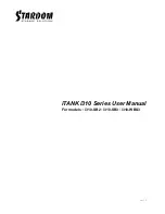 Stardom iTANK i310-SB2 User Manual preview