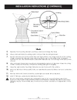 Предварительный просмотр 3 страницы Starfire MORENO CONO-WB-3110 Owner'S Manual