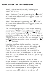 Preview for 5 page of Starfit gourmet 0805670030000 Instructions Manual