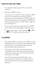 Preview for 7 page of Starfit gourmet 0805670030000 Instructions Manual