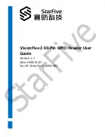 StarFive VisionFive 2 User Manual preview