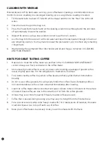 Preview for 6 page of STARFRIT 024002 Instructions For Use And Care Manual