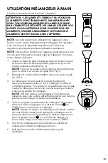 Preview for 17 page of STARFRIT 024221 Instructions For Use And Care Manual