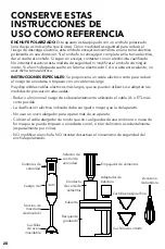 Preview for 28 page of STARFRIT 024221 Instructions For Use And Care Manual