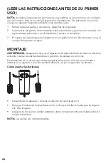 Preview for 28 page of STARFRIT 024226 Instructions For Use And Care Manual