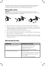 Preview for 9 page of STARFRIT 024615 Instructions For Use And Care Manual