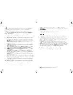 Preview for 8 page of STARFRIT 024700 Instructions For Use And Care Manual