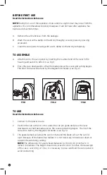 Preview for 4 page of STARFRIT 024715 Instructions For Use And Care Manual