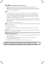 Preview for 5 page of STARFRIT 024740 Instructions For Use And Care Manual