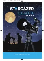 Предварительный просмотр 1 страницы STARGAZER SG40070 Manual