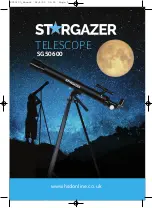 Предварительный просмотр 1 страницы STARGAZER SG50600 Manual