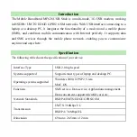 Preview for 2 page of StarHub MF626 Quick User Manual