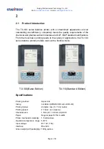 Preview for 3 page of Staritech TX-1 Series User Manual