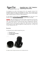 Starizona HyperStar C9.25 Operating Instructions Manual preview