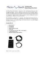 Preview for 1 page of Starizona MicroTouch Autofocuser Operating Instructions Manual