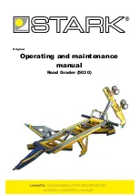 Stark 5030 Operating And Maintenance Manual preview