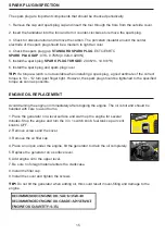 Предварительный просмотр 16 страницы Stark 65064 Owner'S Manual And Safety Instructions