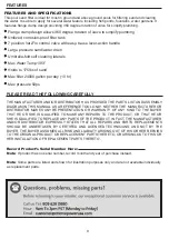 Preview for 9 page of Stark 75140 Owner'S Manual And Safety Instructions