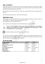 Preview for 3 page of Stark red line AG 900 User Manual