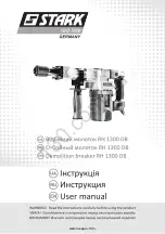 Preview for 2 page of Stark red line RH 1300 DB User Manual