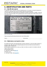 Preview for 6 page of Stark RF 900 User And Maintenance Manual