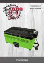 Starke Fun BBQ 2in1 Instruction Manual preview