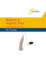 Starkey Aspect Operation Manual предпросмотр