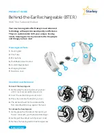 Preview for 1 page of Starkey Livio BTE R Product Manual