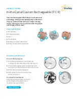 Starkey Livio ITC R Product Manual preview