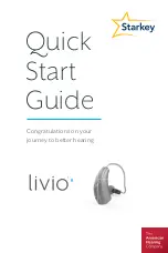 Preview for 1 page of Starkey Livio RIC R Quick Start Manual