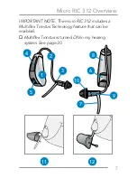 Предварительный просмотр 7 страницы Starkey RIC 10 Operation Manual