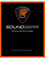 Starkey SoundGear Operation Manual preview