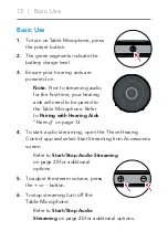 Preview for 14 page of Starkey Table Microphone Operation Manual