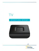 Preview for 1 page of Starkey TV Operation Manual